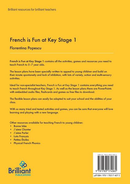 Produktbild: French is Fun at Key Stage 1
