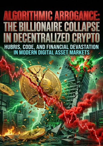 Produktbild: Algorithmic Arrogance: The Billionaire Collapse in Decentralized Crypto