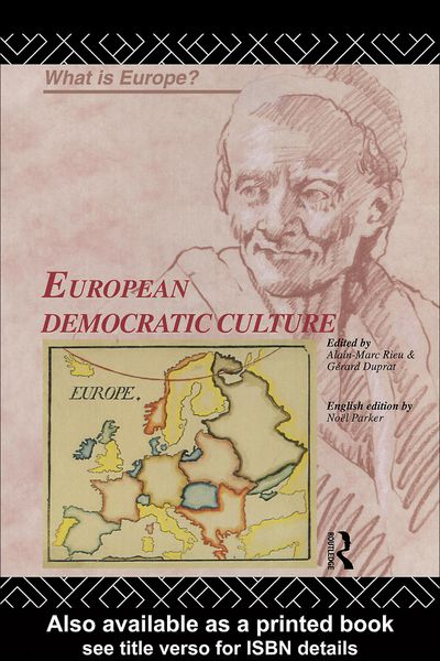 Produktbild: European Democratic Culture