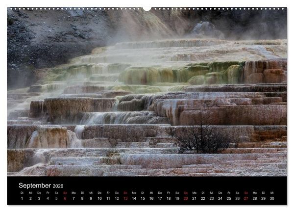 Produktbild: Wyoming & South Dakota (Wandkalender 2026 DIN A2 quer), CALVENDO Monatskalender