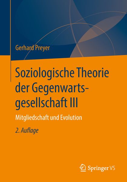 Produktbild: Soziologische Theorie der Gegenwartsgesellschaft III