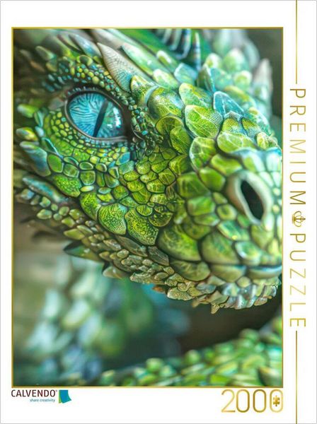 Produktbild: CALVENDO Puzzle Dragon | 2000 Teile Lege-Gr&ouml;&szlig;e 90x67cm Foto-Puzzle f&uuml;r gl&uuml;ckliche Stunden