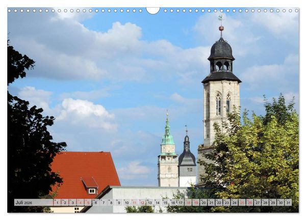 Produktbild: Bad Langensalza - Die Kur- und Gartenstadt (Wandkalender 2026 DIN A3 quer), CALVENDO Monatskalender