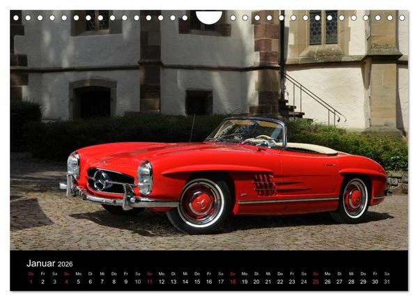 Produktbild: 300 SL Collectors Edition 2 (Wandkalender 2026 DIN A4 quer), CALVENDO Monatskalender