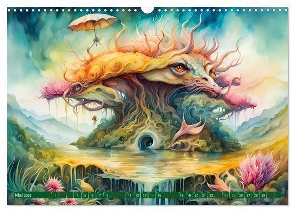 Produktbild: Liebenswerte Kreaturen (Wandkalender 2026 DIN A3 quer), CALVENDO Monatskalender