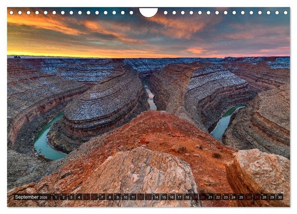 Produktbild: CANYONLAND, USA (Wandkalender 2026 DIN A4 quer), CALVENDO Monatskalender