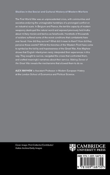 Produktbild: Making Sense of the Great War