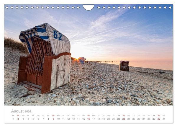 Produktbild: Lichtreise durch Schleswig-Holstein (Wandkalender 2026 DIN A4 quer), CALVENDO Monatskalender
