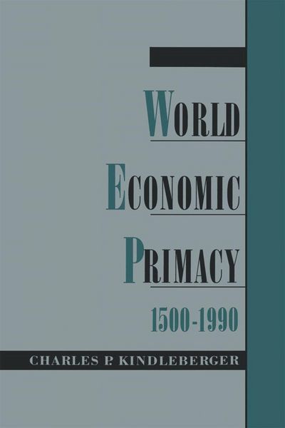 Produktbild: World Economic Primacy: 1500-1990