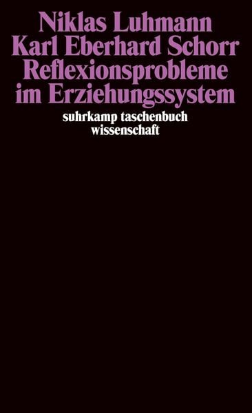 Produktbild: Reflexionsprobleme im Erziehungssystem