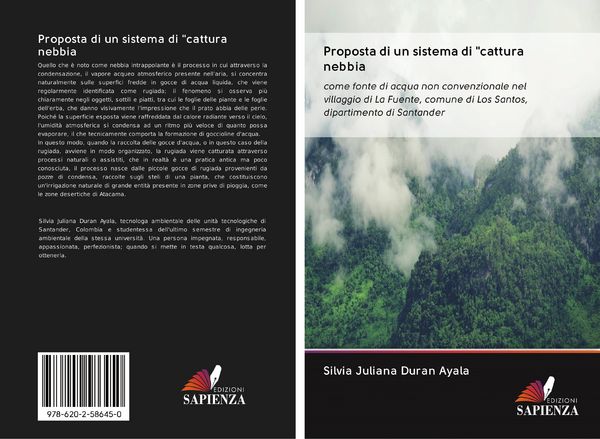 Produktbild: Proposta di un sistema di "cattura nebbia