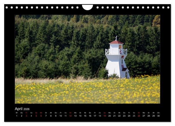 Produktbild: Nova Scotia & Prince Edward Island (Wandkalender 2026 DIN A4 quer), CALVENDO Monatskalender