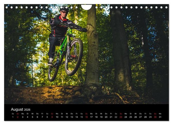 Produktbild: Mountainbike Action (Wandkalender 2026 DIN A4 quer), CALVENDO Monatskalender