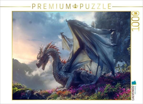CALVENDO Puzzle Ein Motiv aus dem Kalender Das Jahr der Drachen | 1000 Teile Lege-Größe 64x48cm Foto-Puzzle für glückliche Stunden