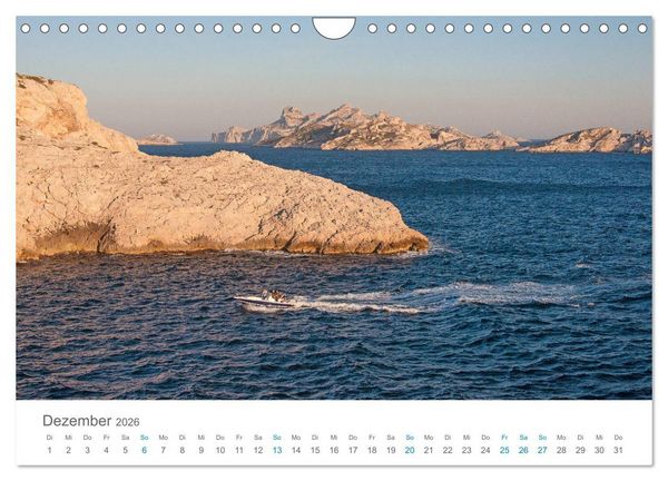 Produktbild: Cassis und die Calanques (Wandkalender 2026 DIN A4 quer), CALVENDO Monatskalender