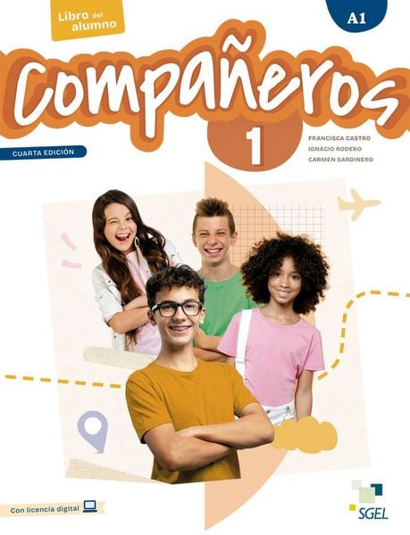 Produktbild: Compa&ntilde;eros 1 &ndash; Cuarta edici&oacute;n