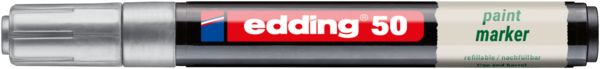 Produktbild: Edding 50 EcoLine 4-50-054 Lackmarker Silber 2 mm, 3mm