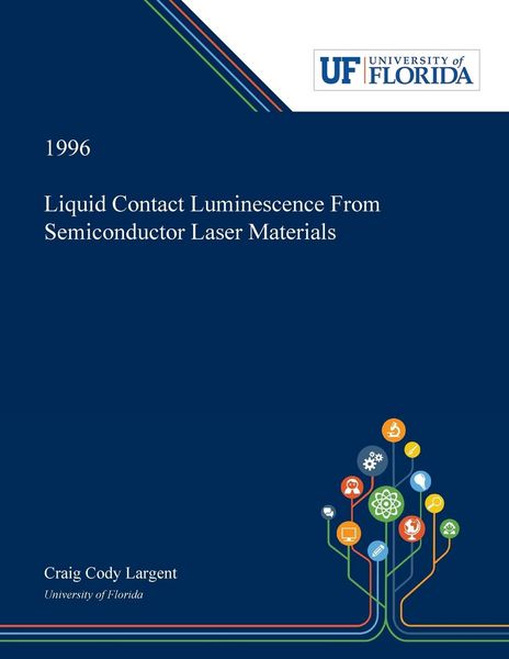 Produktbild: Liquid Contact Luminescence From Semiconductor Laser Materials