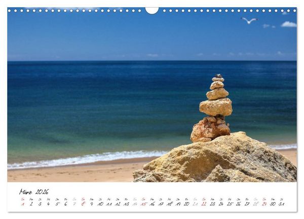 Produktbild: Portugals S&uuml;den - Die Algarve (Wandkalender 2026 DIN A3 quer), CALVENDO Monatskalender