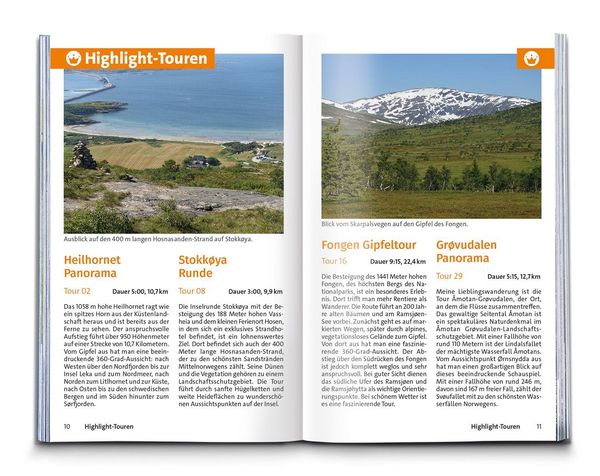 Produktbild: KOMPASS Wanderf&uuml;hrer Norwegen Mitte, von Fylke Tr&oslash;ndelag bis zum Nationalpark Jodalsbreen, 55 Touren mit Extra-Tourenkarte