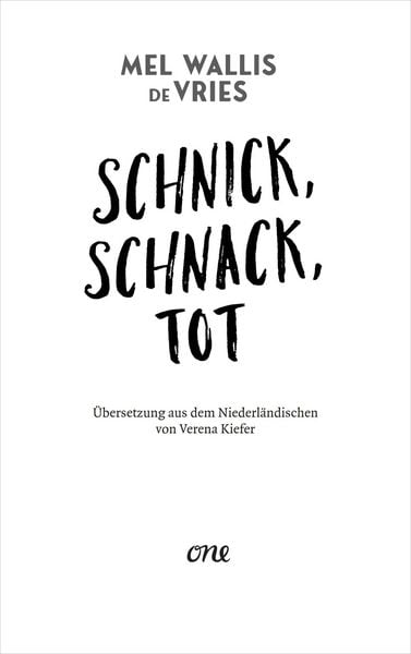 Produktbild: Schnick, schnack, tot