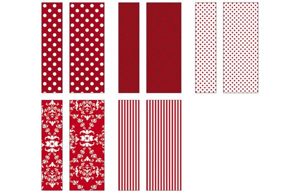 Produktbild: Fr&ouml;belsterne Mix rot/weiss