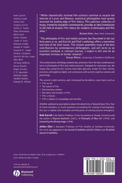 Produktbild: Philosophy Film and Motion Pictures