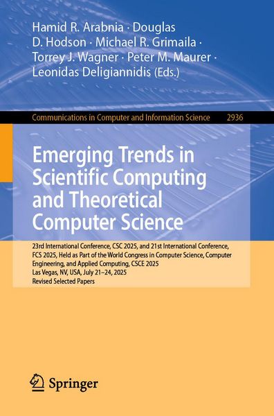 Produktbild: Emerging Trends in Scientific Computing and Theoretical Computer Science