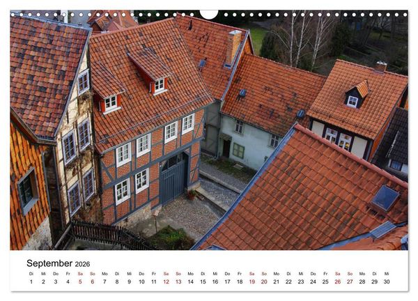 Produktbild: Weltkulturerbe Quedlinburg (Wandkalender 2026 DIN A3 quer), CALVENDO Monatskalender