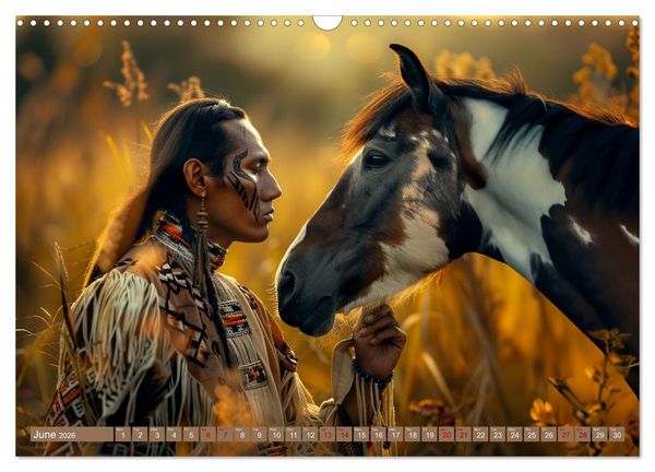 Produktbild: Native American Soul (Wall Calendar 2026 DIN A3 landscape), CALVENDO 12 Month Wall Calendar