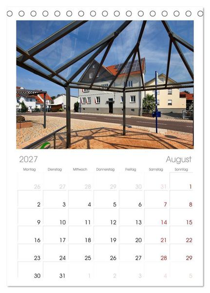 Produktbild: Tischplaner 2027 - Rodenbach im Wandel der Zeit (A5 Tischkalender zum Aufstellen) CALVENDO
