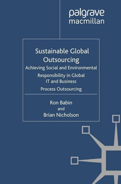 Produktbild: Sustainable Global Outsourcing