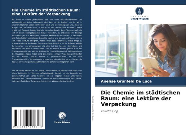 Produktbild: Die Chemie im st&auml;dtischen Raum: eine Lekt&uuml;re der Verpackung