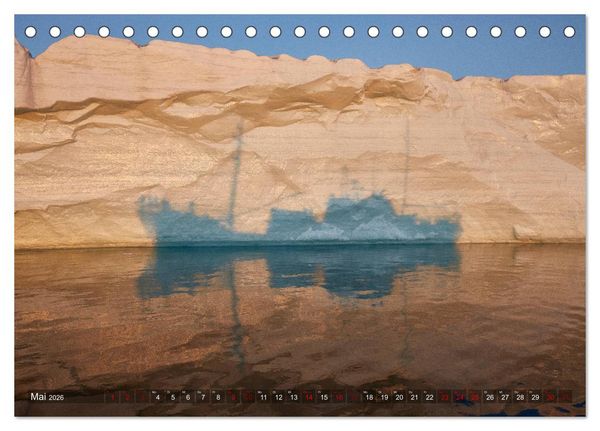 Produktbild: Svalbard-Momente (Tischkalender 2026 DIN A5 quer), CALVENDO Monatskalender