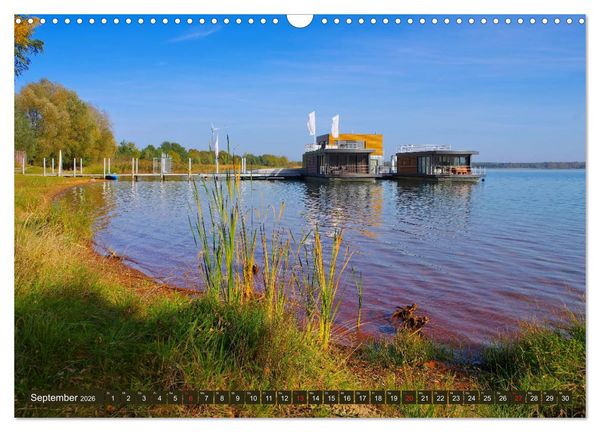 Produktbild: Lausitzer Seenland - Junge Urlaubsregion mit einzigartiger Wasserlandschaft (Wandkalender 2026 DIN A3 quer), CALVENDO Monatskalender