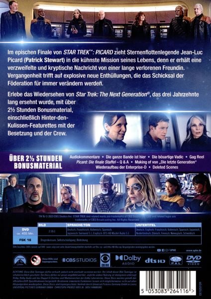 STAR TREK: Picard - Staffel 3 [6 DVDs]
