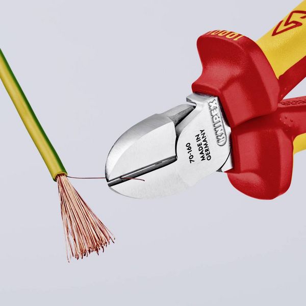 Produktbild: Knipex 70 06 160 T VDE Seitenschneider 160mm
