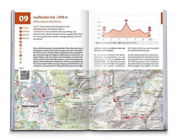 Produktbild: KOMPASS Wanderf&uuml;hrer Allg&auml;u, Allg&auml;uer Alpen, 60 Touren mit Extra-Tourenkarte