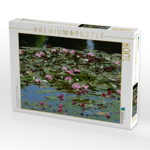 Produktbild: CALVENDO Puzzle Ein Motiv aus dem Kalender Freude an Seerosen | 1000 Teile Lege-Gr&ouml;&szlig;e 64x48cm Foto-Puzzle f&uuml;r gl&uuml;ckliche Stunden