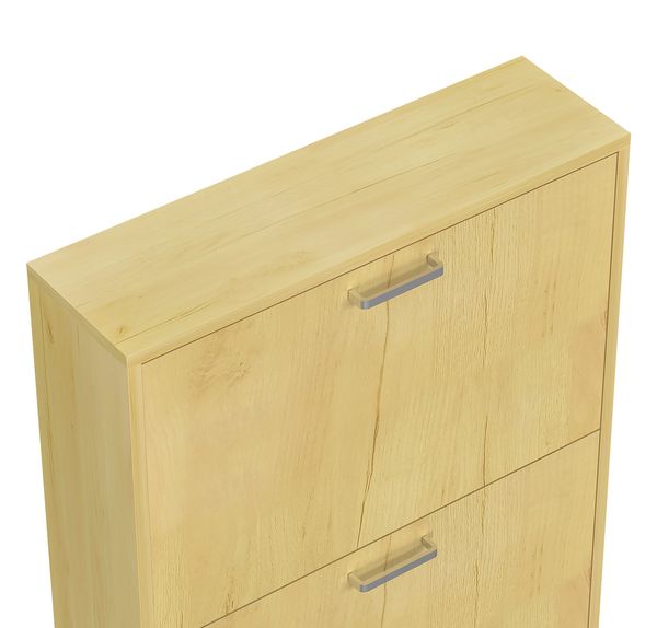 Produktbild: Holz Regal Schuhschrank Schuhkipper Sulos M