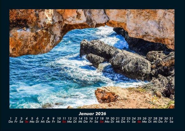 Produktbild: Meereslandschaft 2026 Fotokalender DIN A4