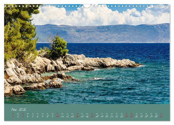 Produktbild: Wundersch&ouml;nes Istrien (Wandkalender 2026 DIN A3 quer), CALVENDO Monatskalender