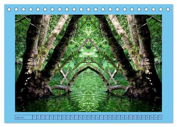 Produktbild: Wild Nature Azores &ndash; S&atilde;o Miguel (Desk Calendar 2027 DIN A5 landscape), CALVENDO 12 Month DeskCalendar