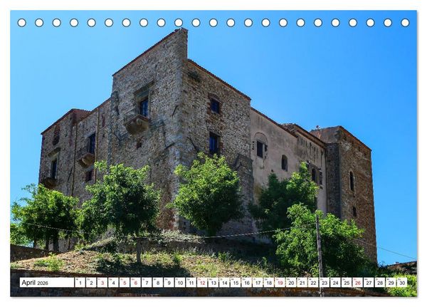 Produktbild: Sizilianische Urspr&uuml;nglichkeit Castelbuono (Tischkalender 2026 DIN A5 quer), CALVENDO Monatskalender