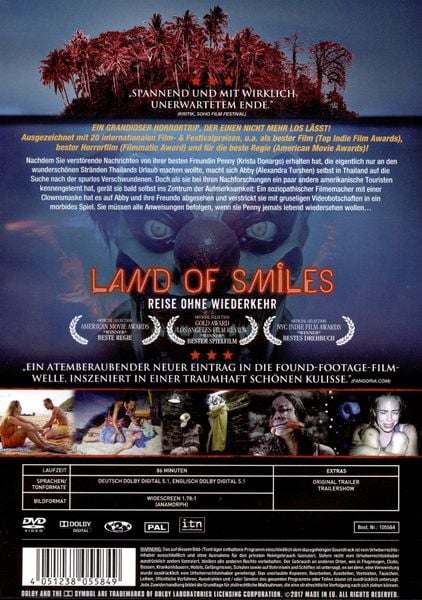 Produktbild: Land of Smiles - Reise ohne Wiederkehr - Uncut