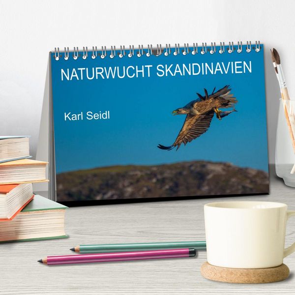 Produktbild: Naturwucht Skandinavien (Tischkalender 2026 DIN A5 quer), CALVENDO Monatskalender