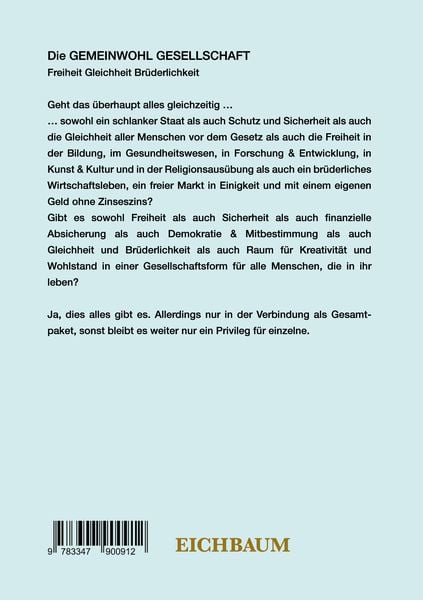Produktbild: Die Gemeinwohl Gesellschaft