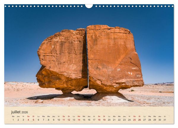 Produktbild: Arabie Saoudite - Royaume des fascinations (Calendrier mural 2026 DIN A3 vertical), CALVENDO calendrier mensuel