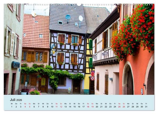 Produktbild: Elsass- und Vogesentr&auml;ume (Wandkalender 2026 DIN A2 quer), CALVENDO Monatskalender