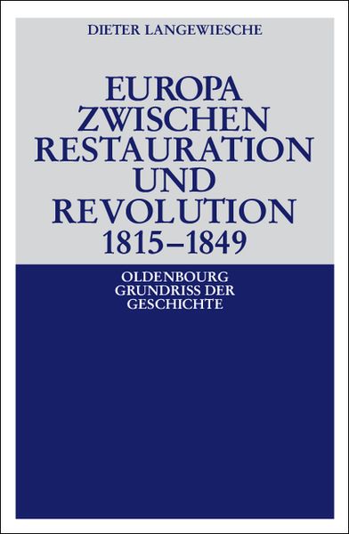 Produktbild: Europa zwischen Restauration und Revolution 1815-1849